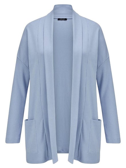 Lange jas Van Peter Hahn blauw