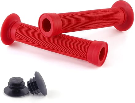 Fiets Stuur Grips - Handvat Covers - Comfortabel Fietsen - Ergonomisch Antislip - Universele Maat - Rood