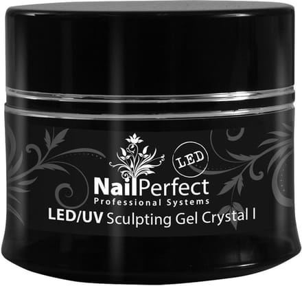 Nail Perfect - LED/UV Sculpting Gel - Crystal 1 - 14 gr