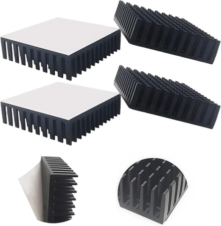 Waterkoelblok 40 x 40 x 11 mm van Aluminium voor Liquid Cooling System en CPU Radiator - Efficiënte Warmteafvoer en Verbeterde Koeling