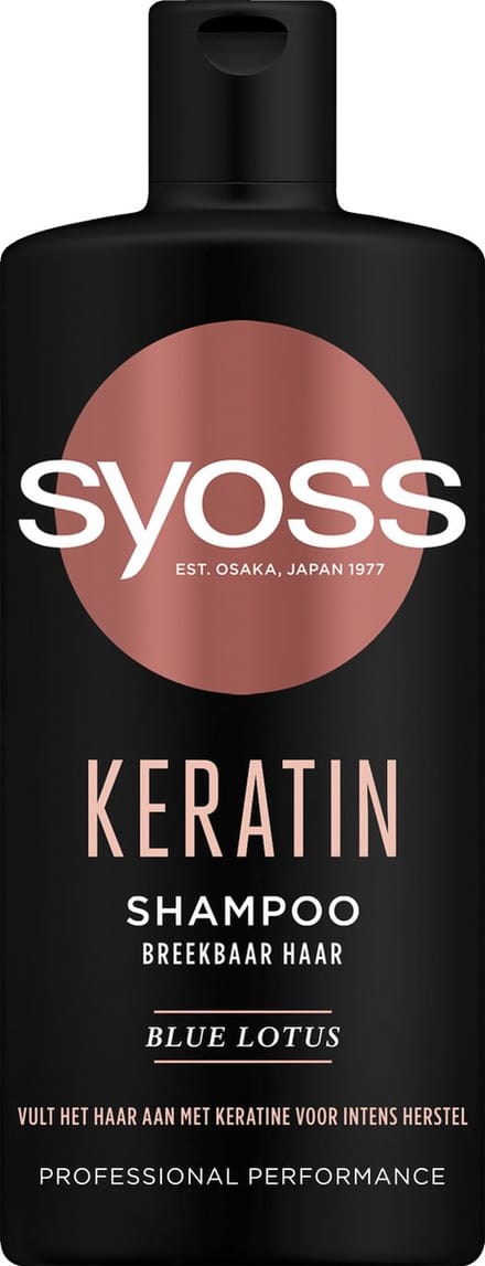 Syoss Keratin - Shampoo - Voordeelverpakking - 6x440ml