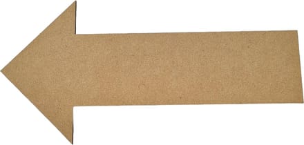 Laser gesneden Pijlen - 8 Stuks - 25 cm breed - 12,5 cm Hoog - 3mm MDF