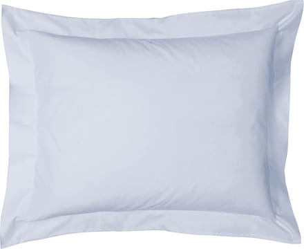 Heckett & Lane Oxford - Kussensloop - Percale katoen - 60x70 cm - Baby Blue