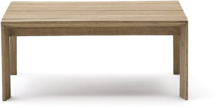 Kave Home Tuintafels Ataman - Acaciahout - blank - 83 x 35 x 83 cm