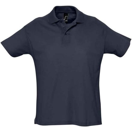 SOLS Heren Zomer II Poloshirt (Marine)
