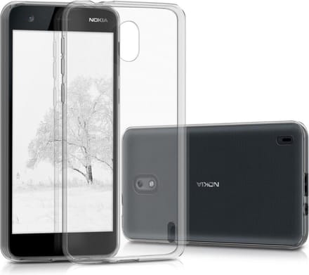 Hoesje Geschikt voor: Nokia 2 - Silicone - Transparant