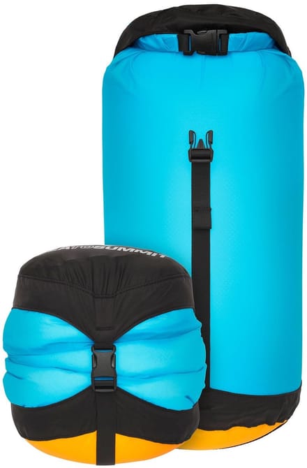 Sea to Summit pakzak Evac Ultralight Compression Dry Bag 13 L Blue Atoll blauw