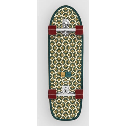 Long Island Longboards Mossel 33"x10"x17.5" Surfskate patroon