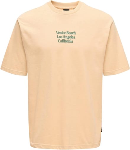 ONLY&SONS - ONSKENNY RLX TEXT SS TEE - Heren - T-shirts