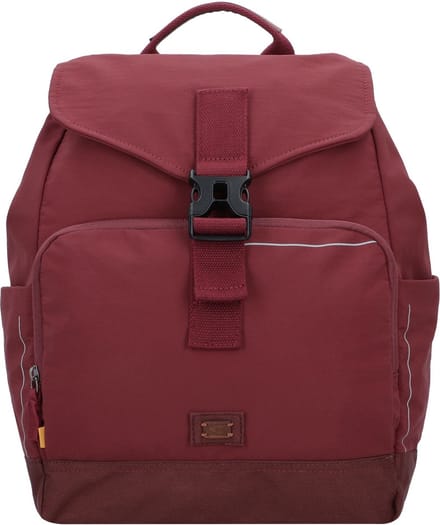 camel active laptop rugzak rugzak met laptopvak City BB Backpack Dark Red donkerrood