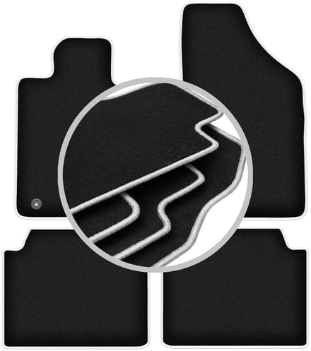 CARLUX-SILVER automatten voor: Renault Safrane liftback (1992-2000)