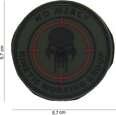 Embleem 3D PVC No mercy kinetic working