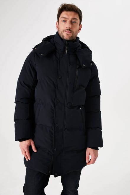 GARCIA Heren Jas Zwart Long mouw