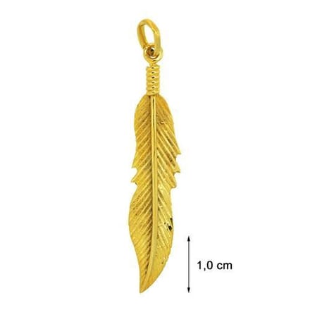 Blinx Jewels Vergulden Hanger Veer