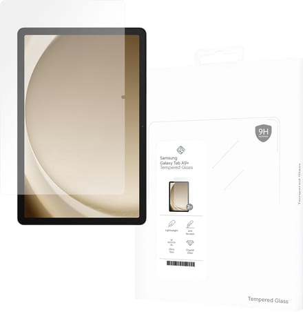 Cazy screenprotector geschikt voor Samsung Galaxy Tab A11 Plus / A9 Plus - Screenprotector Tablet Glas - 2 Stuks