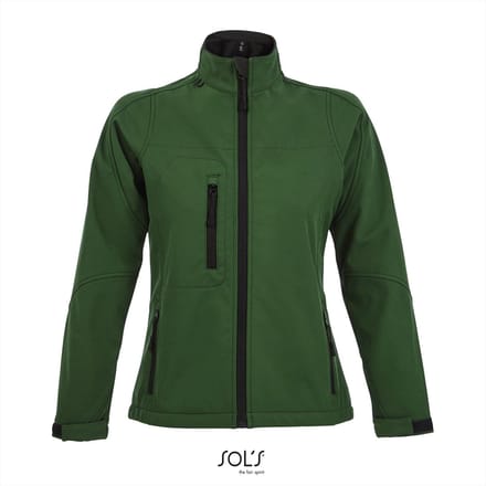 SOL'S Women´s Softshell Jacket Roxy L863 - Bottle Green - S