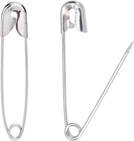 Prym Veiligheidsspelden staal 38 mm zilver - 12 stuks