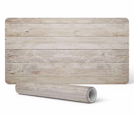 Antislip muis- en toetsenbordmat, houtnerf, 100x50 cm
