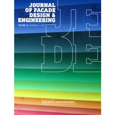 Facade Design And Engineering ! 2022 - Journal Of Facade Design And Engineering
