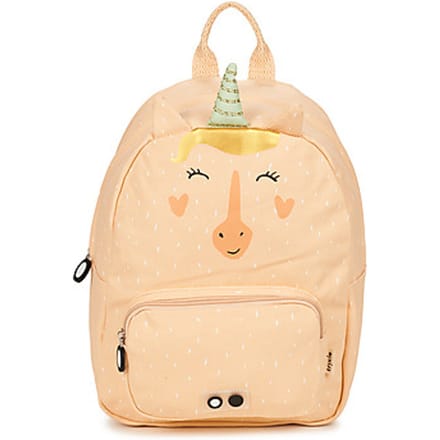 Trixie Rugzak - Mrs. Unicorn - Schooltas Waterafstotend - Boekentas voor Kind - Voor Jongens en Meisjes - Geschikt als Gymtas - Nude