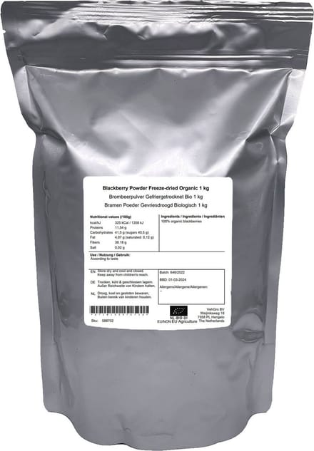 Bramenpoeder Gevriesdroogd - 1 Kg - Holyflavours
