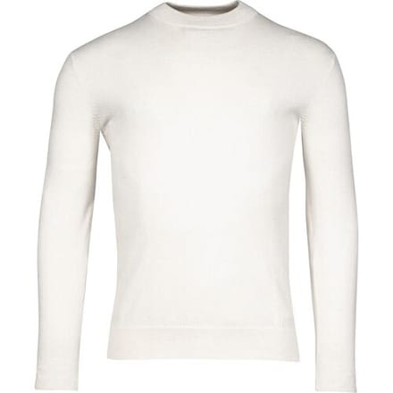 Baileys Trui Pima Cotton Turtle-Neck Single Knit Off White / male
