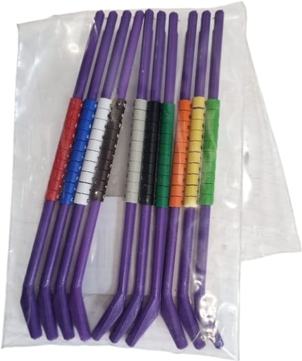 Plastic ring 3 mm (kanarie) - assorti 10 kleuren - Vogelringen - Benodigdheden