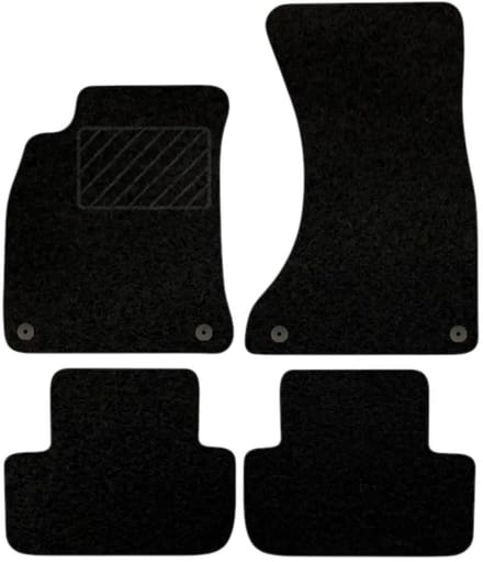 Automatten Audi A4 B8 2008-2016 - Naaldvilt - Perfecte pasvorm - 4-delig