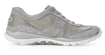 Gabor rollingsoft sensitive 66.966.39 - dames rollende wandelsneaker - Grijs - maat 37 (EU) 4 (UK)