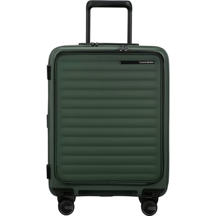 Samsonite Koffer - Restackd spinner (4 wielen) 55/20 easy access - handbagage - uitbreidbaar - Sage - 48 l - 3.1 kg