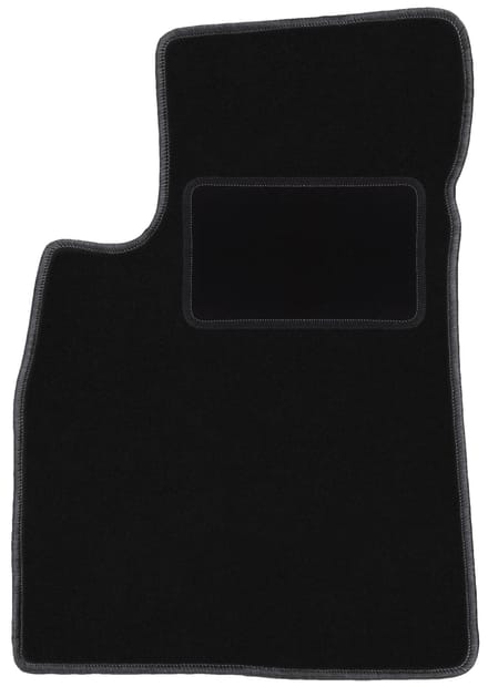 Chauffeursmat zwart voor: Kia Opirus sedan (2002-2011)