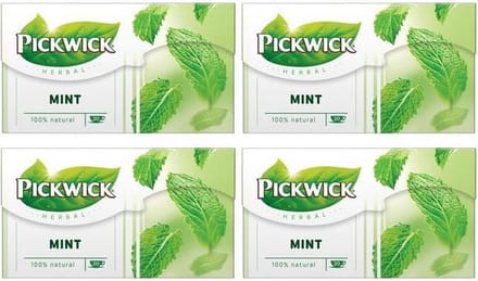 Pickwick thee - Mint - 4x 20 zakjes