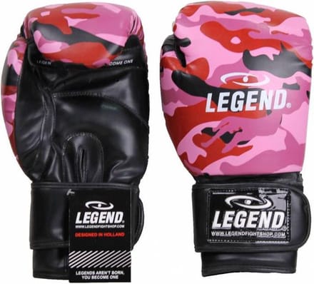 Legend Bokshandschoenen Powerfit & Protect Roze Maat 10