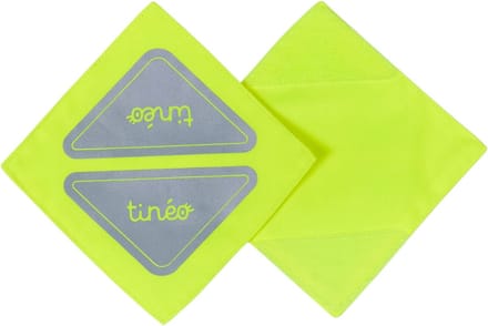 Reflecterende patches - TINEO - Haak-en-lus sluiting - Neon geel