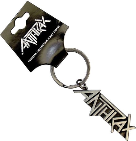 Anthrax - Logo Sleutelhanger - Zilverkleurig