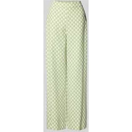 regular fit wijdte broek met elastische band model 'Haseli-1'