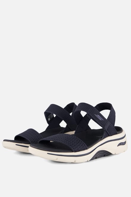 Skechers Go Walk Arch Fit 2.0 Zandal - - Dames Sandalen - Navy