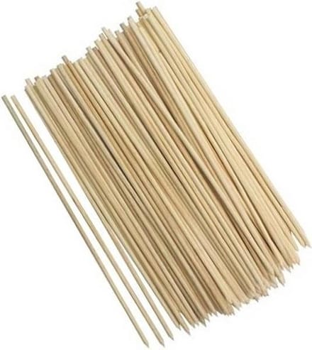 100 houten satestokjes, sateprikkers, 25cm