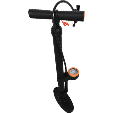 Voetpomp met manometer Sporti
