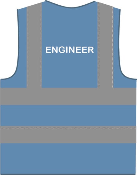 Engineer hesje RWS hemelsblauw