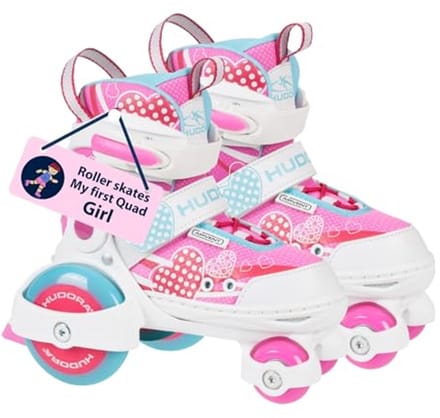 Roze Rolschaatsen voor Meisjes - My First Quad 2.0 (26-29cm)