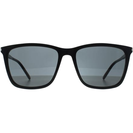Saint Laurent Vierkant Vrouwen Glimmend Zwart Grijs SL 851