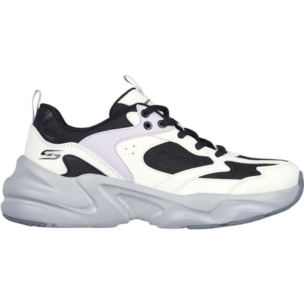 Skechers Dames Bobsbamina Sneakers (Zwart/Wit)
