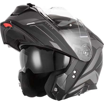 Modulaire motorhelm Nox Premium N967 Conquer