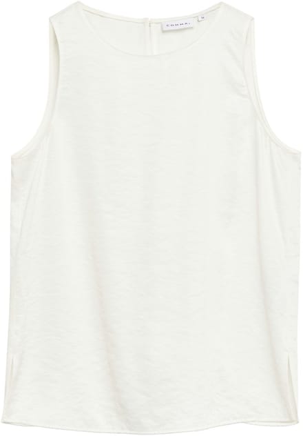 Top fluide in gemengde viscose met délavé effect voor dames COMMA