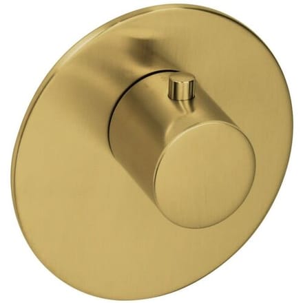Herzbach DESIGN iX PVD LOGIC XL Vario colour set round for single thermostat module 21.500100.1.41