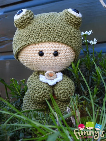 Haakpakket Funny Frog