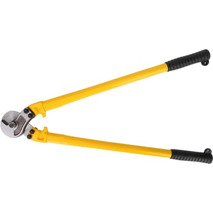 24 Inch Heavy Duty Koolstofstaal Kabelkniptang Draadknipper Handgereedschap (Stalen Kabel) yellow