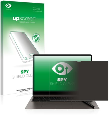 upscreen - privacy screenprotector voor Samsung Galaxy Book3 Pro 360 16" - Folie Beschermfolie Blauwlichtfilter
