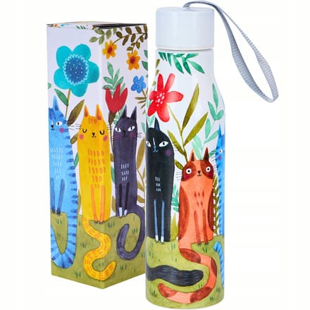 Thermosfles 500 ml - Kattenwereld Tuinkatten RVS